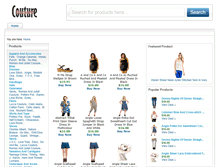 Tablet Screenshot of couture.fashioncitystore.com
